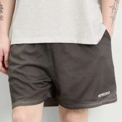 Represent Washed Mesh Shorts