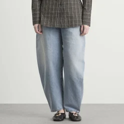 Róhe High-Waist Sculptural Denim Jeans