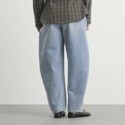 Róhe High-Waist Sculptural Denim Jeans