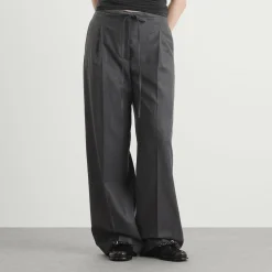 Róhe Relaxed Soft Wool Trousers