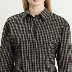 Róhe Shaped Check Shirt