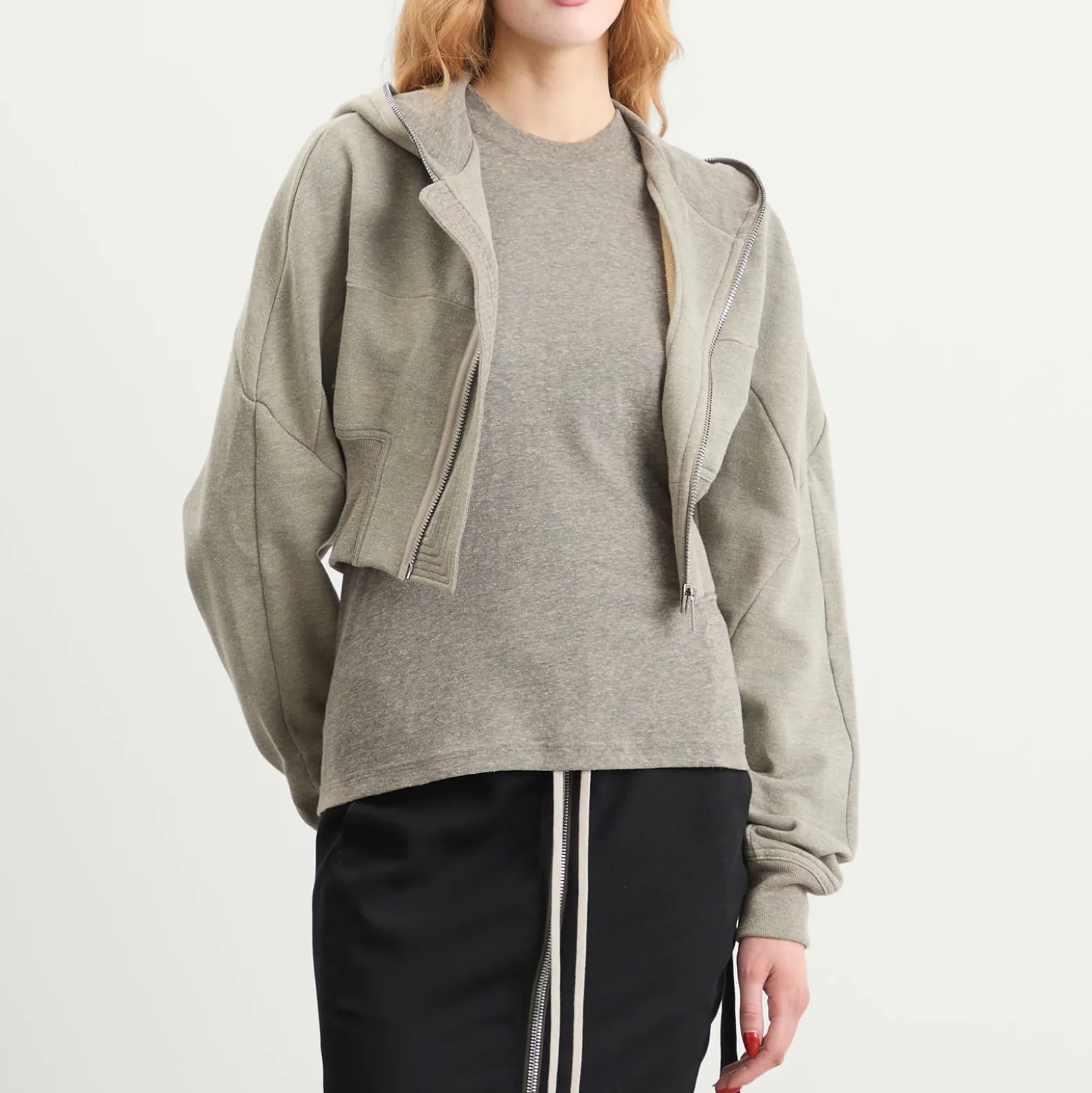 Rick Owens DRKSHDW Collage Gimp Hoodie