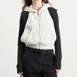 Rick Owens DRKSHDW Cyclops Gimp Sleeveless Hoodie