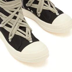 Rick Owens DRKSHDW Denim Megalace Sneakers