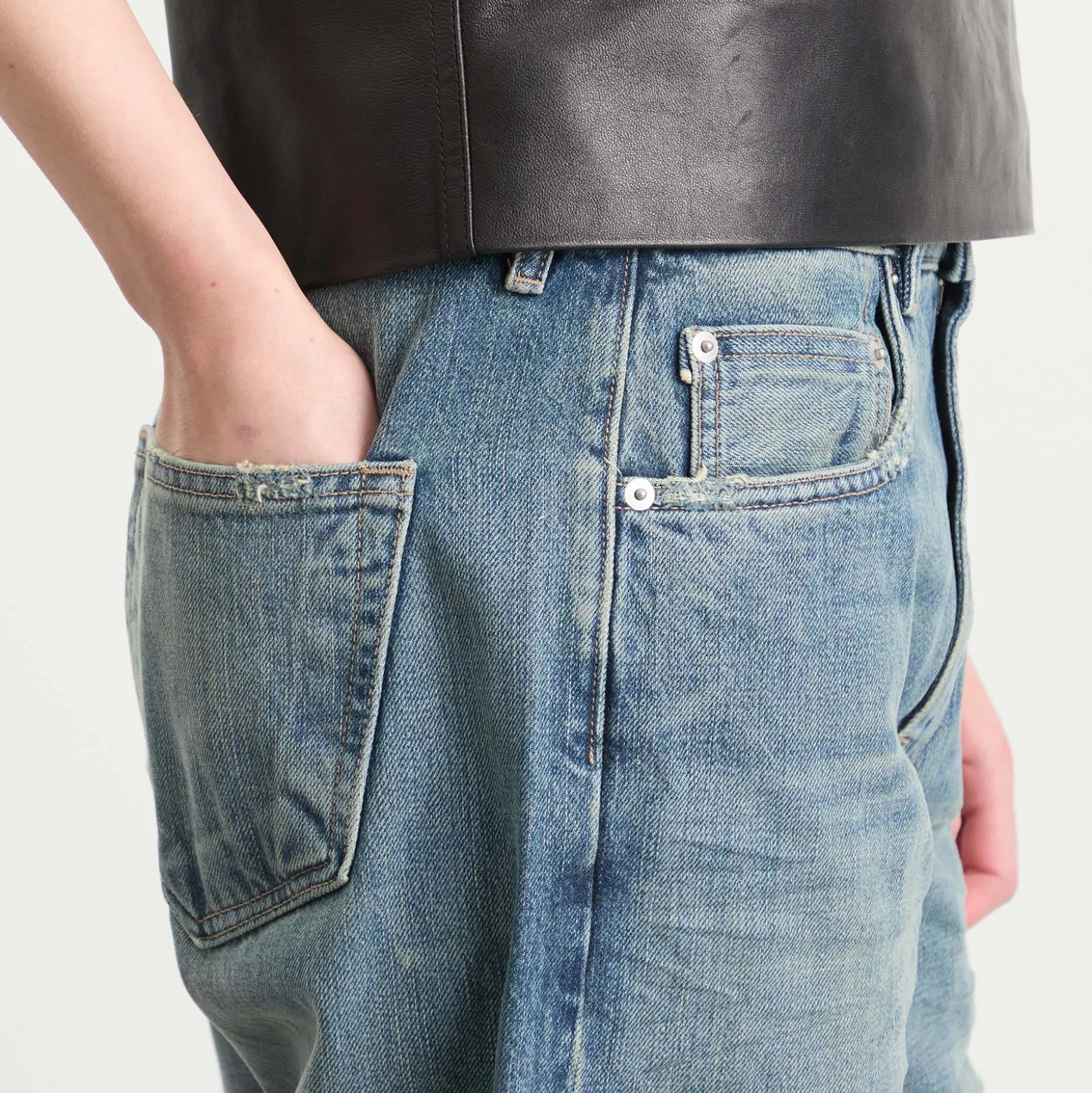 Rick Owens DRKSHDW Geth Jeans