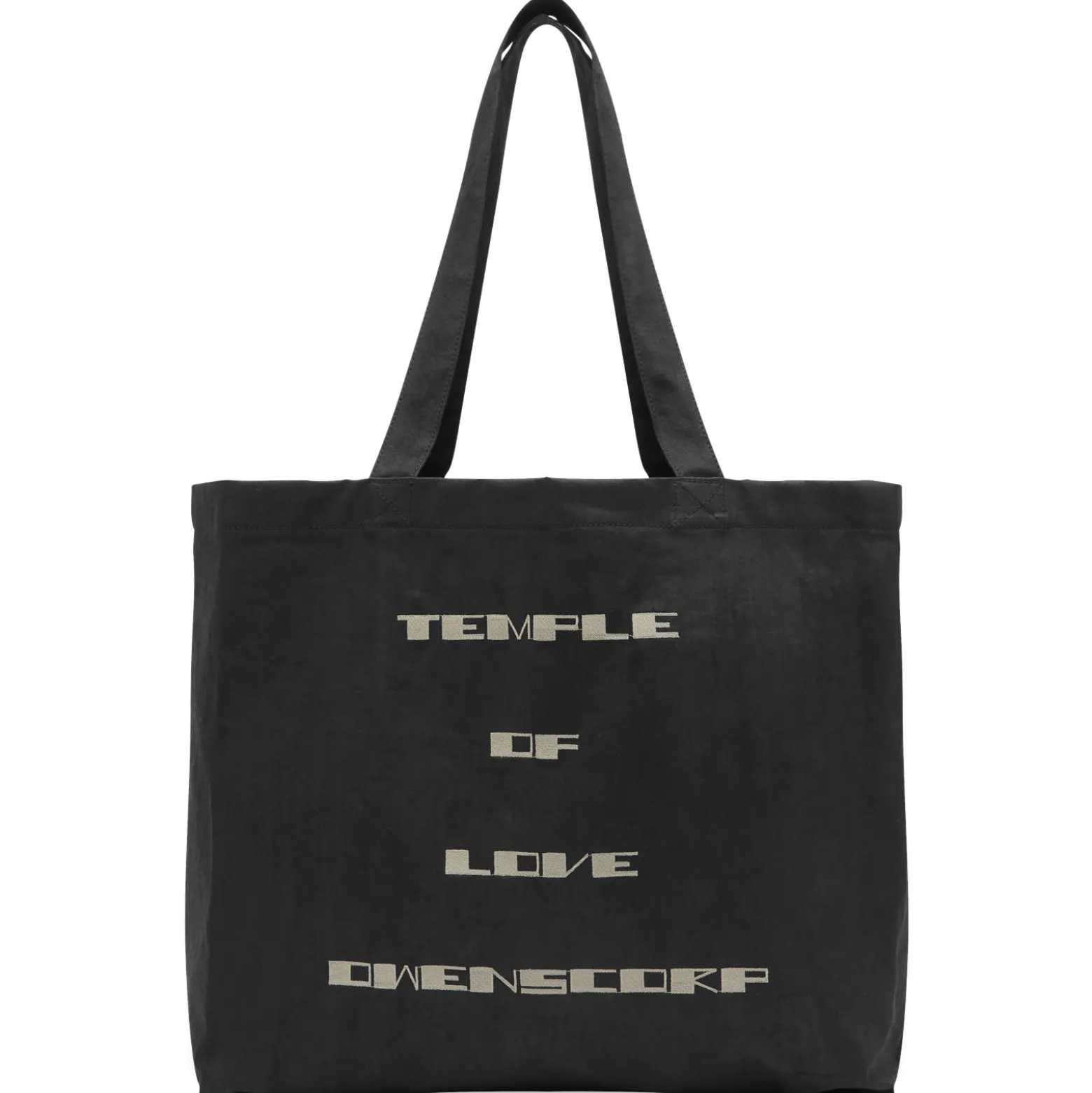 Rick Owens DRKSHDW Temple of Love Tote Bag