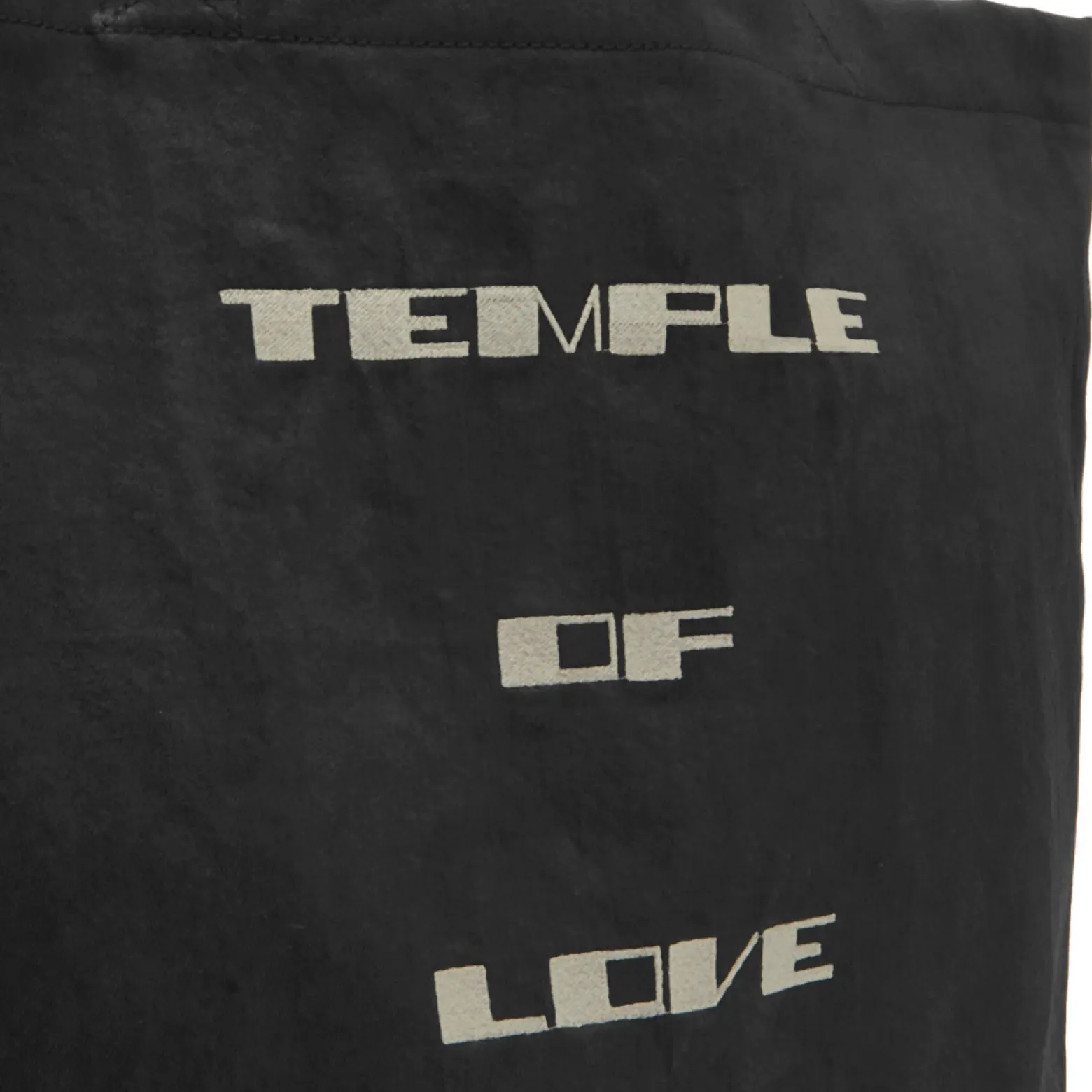 Rick Owens DRKSHDW Temple of Love Tote Bag