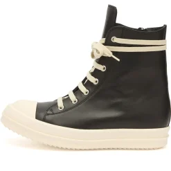 Rick Owens High Top Lace Up Sneakers