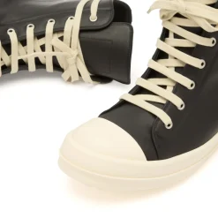 Rick Owens High Top Lace Up Sneakers
