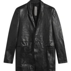 Rick Owens Leather Blazer