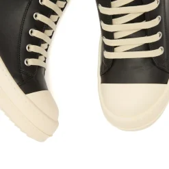 Rick Owens Leather Low Sneakers