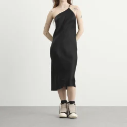Rick Owens One Shoulder Slip Dress