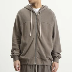 Rick Owens Slouchy Zip Hoodie