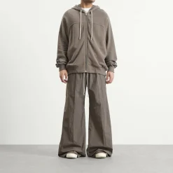 Rick Owens Slouchy Zip Hoodie