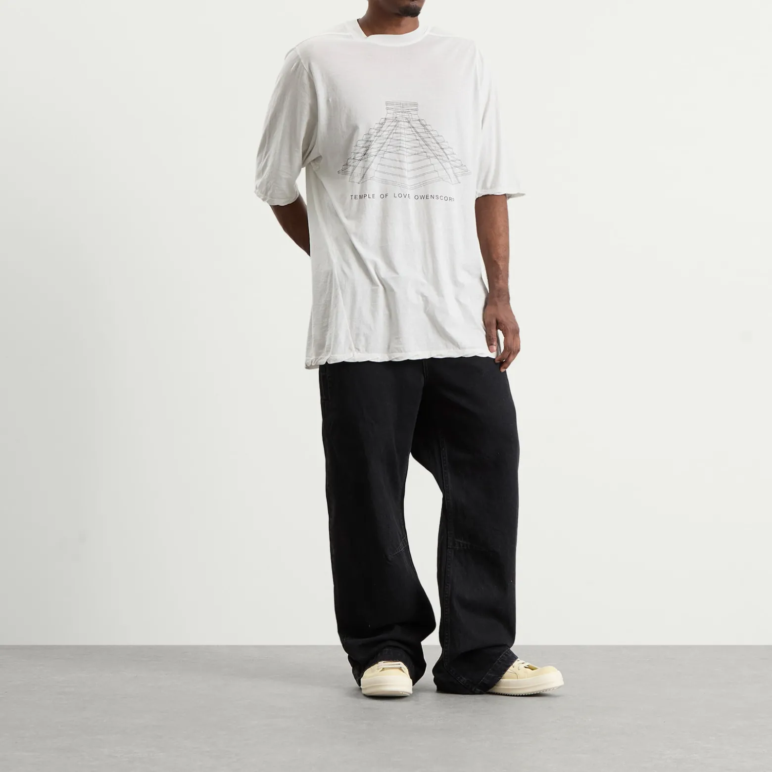 Rick Owens Temple of Love Jumbo T-Shirt