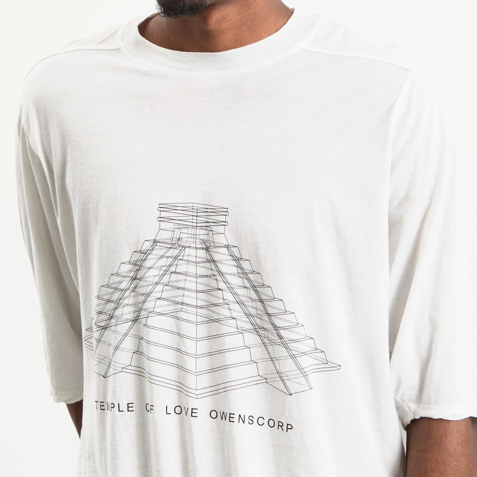 Rick Owens Temple of Love Jumbo T-Shirt