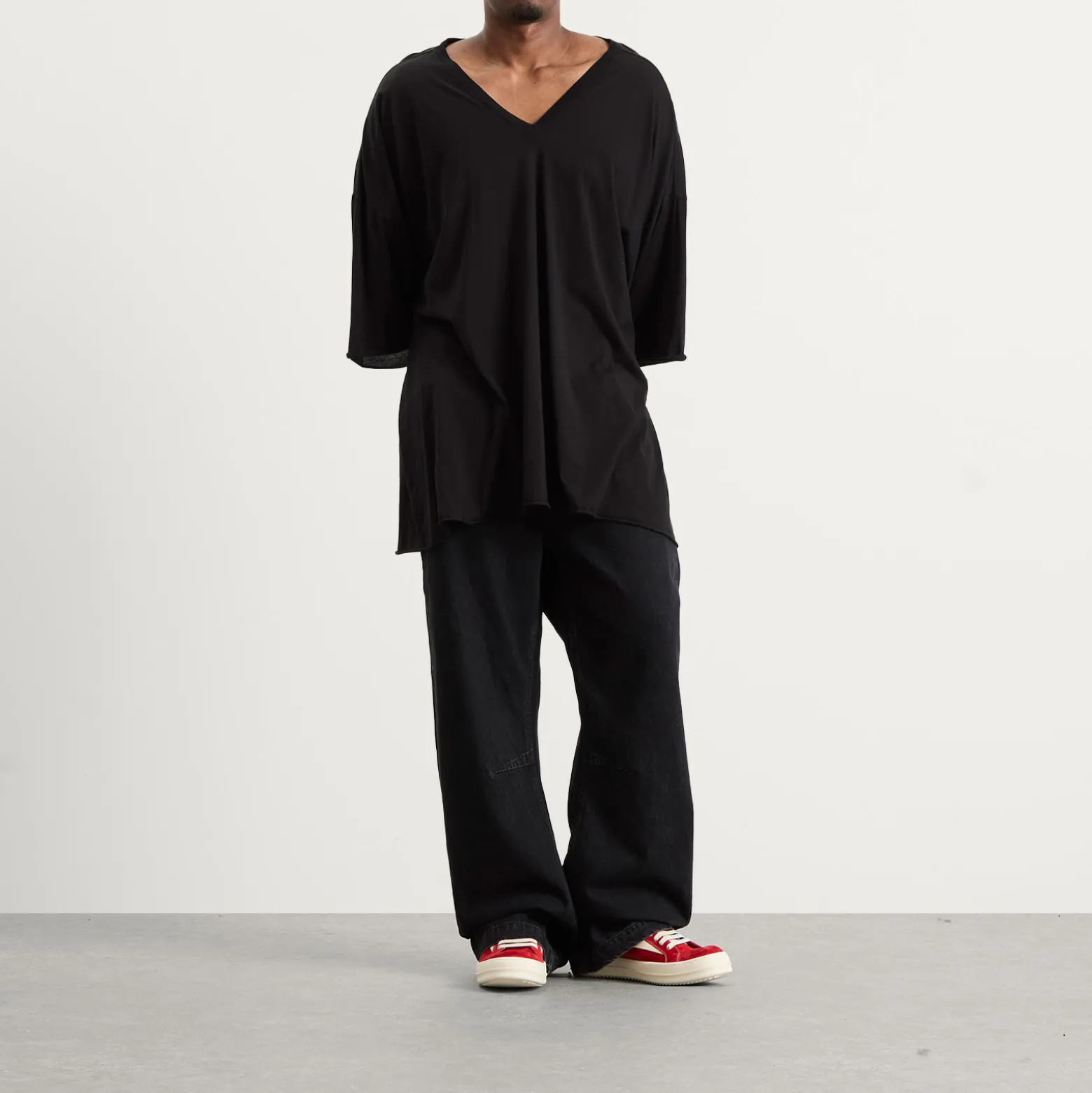 Rick Owens V Neck Tommy T-Shirt