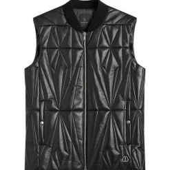 Rick Owens x Moncler Geocamo Flight Leather Vest