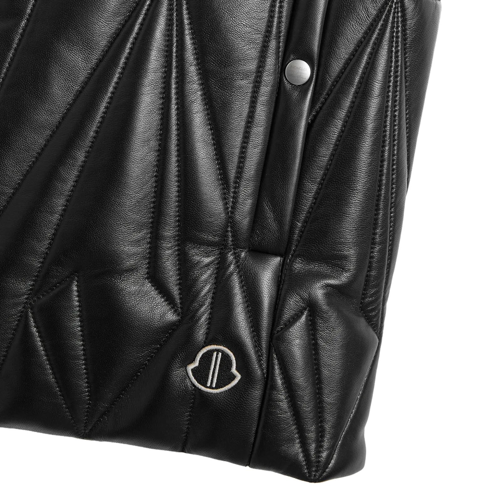 Rick Owens x Moncler Geocamo Flight Leather Vest