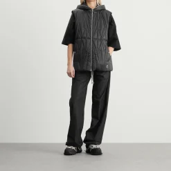 Rick Owens x Moncler Geocamo Flight Ziplock Hooded Vest