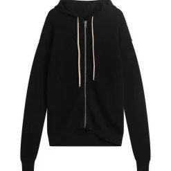 Rick Owens Zip Knitted Hoodie
