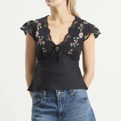 RIXO Elaine Top