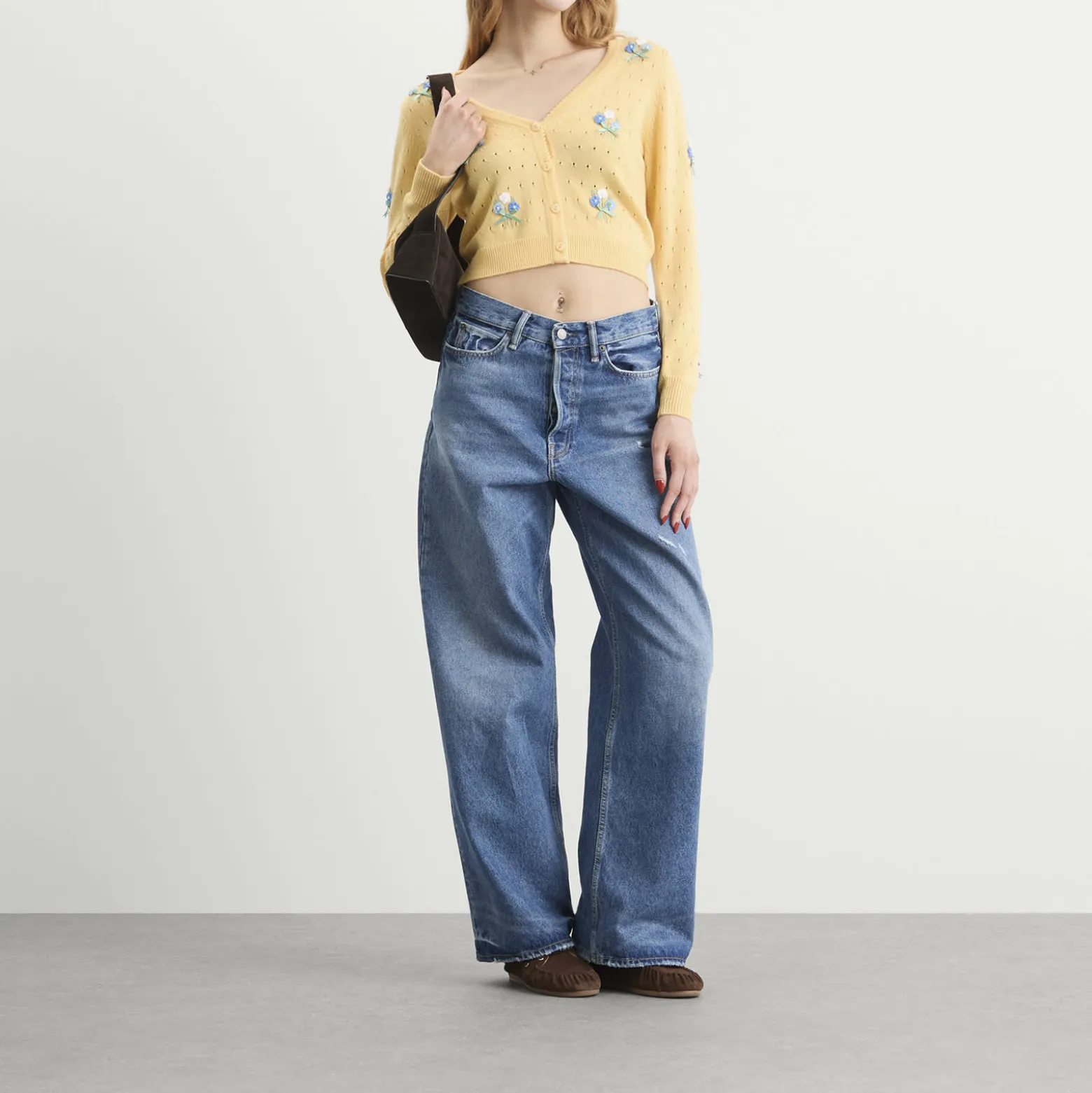 RIXO Merinda Cardigan