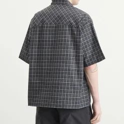 ROA Aair Floweave Printed Check Short Sleeve Shirt