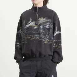 ROA Fai Half Zip Sweatshirt