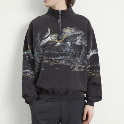 ROA Fai Half Zip Sweatshirt