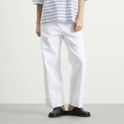 Rohe Baggy fit turn-up denim