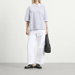 Rohe Baggy fit turn-up denim