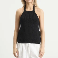 Rohe Chunky knit halter top