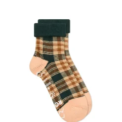 RoToTo Check Comfy Room Sock