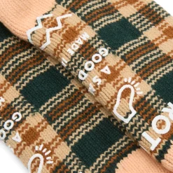 RoToTo Check Comfy Room Sock