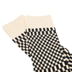 RoToTo Checkerboard Pattern Sock