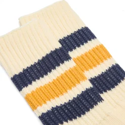 RoToTo Coarse Ribbed Old School Crew Socks