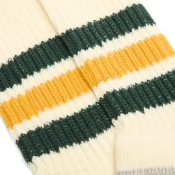 RoToTo Coarse Rib Old School Crew Sock