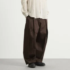 Sage Nation Box Pleat Trouser