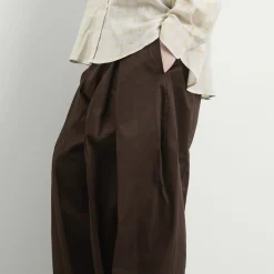 Sage Nation Box Pleat Trouser