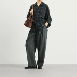 SAMO ONDOH Zipper Shopper Shoulder Bag