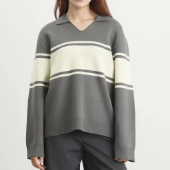 Samsøe Samsøe Saanne Long Sleeve Polo Top