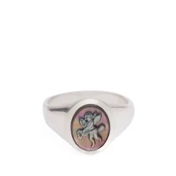 Serge DeNimes Cherub Cameo Ring