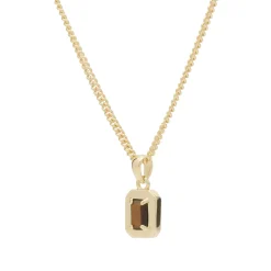 Serge DeNimes Gold Tigers Eye Blush Necklace