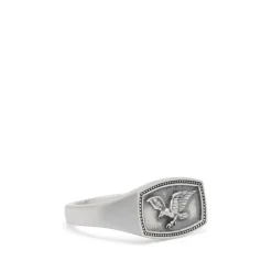 Serge DeNimes Silver Eagle Ring