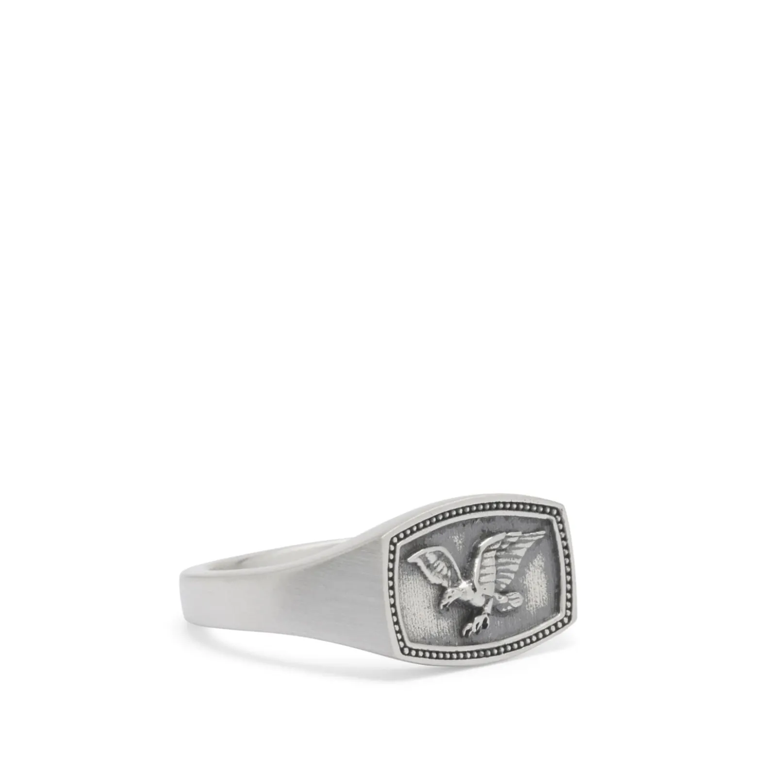 Serge DeNimes Silver Eagle Ring