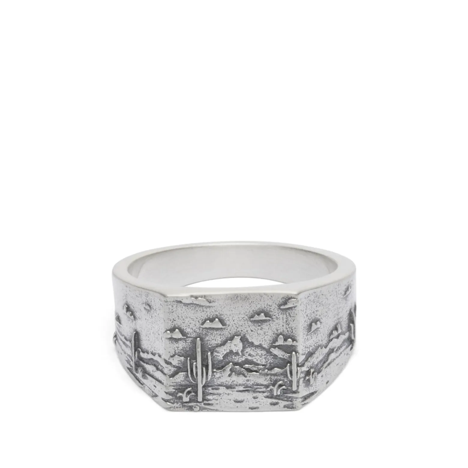 Serge DeNimes Silver Outback Ring