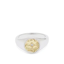Serge DeNimes Silver Sundown Ring