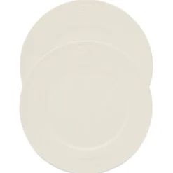 Service Projects Métier Embossed Lunch Plate - Set of 2
