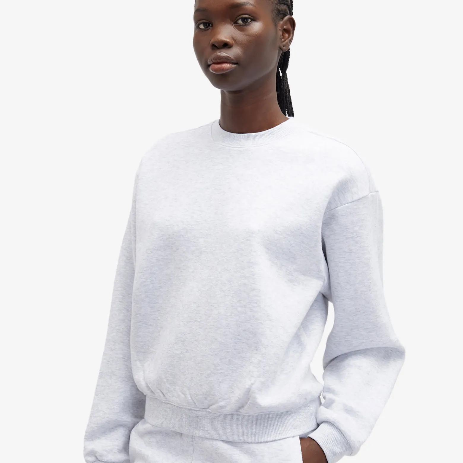 SKIMS Cotton Fleece Classic Crew Sweat